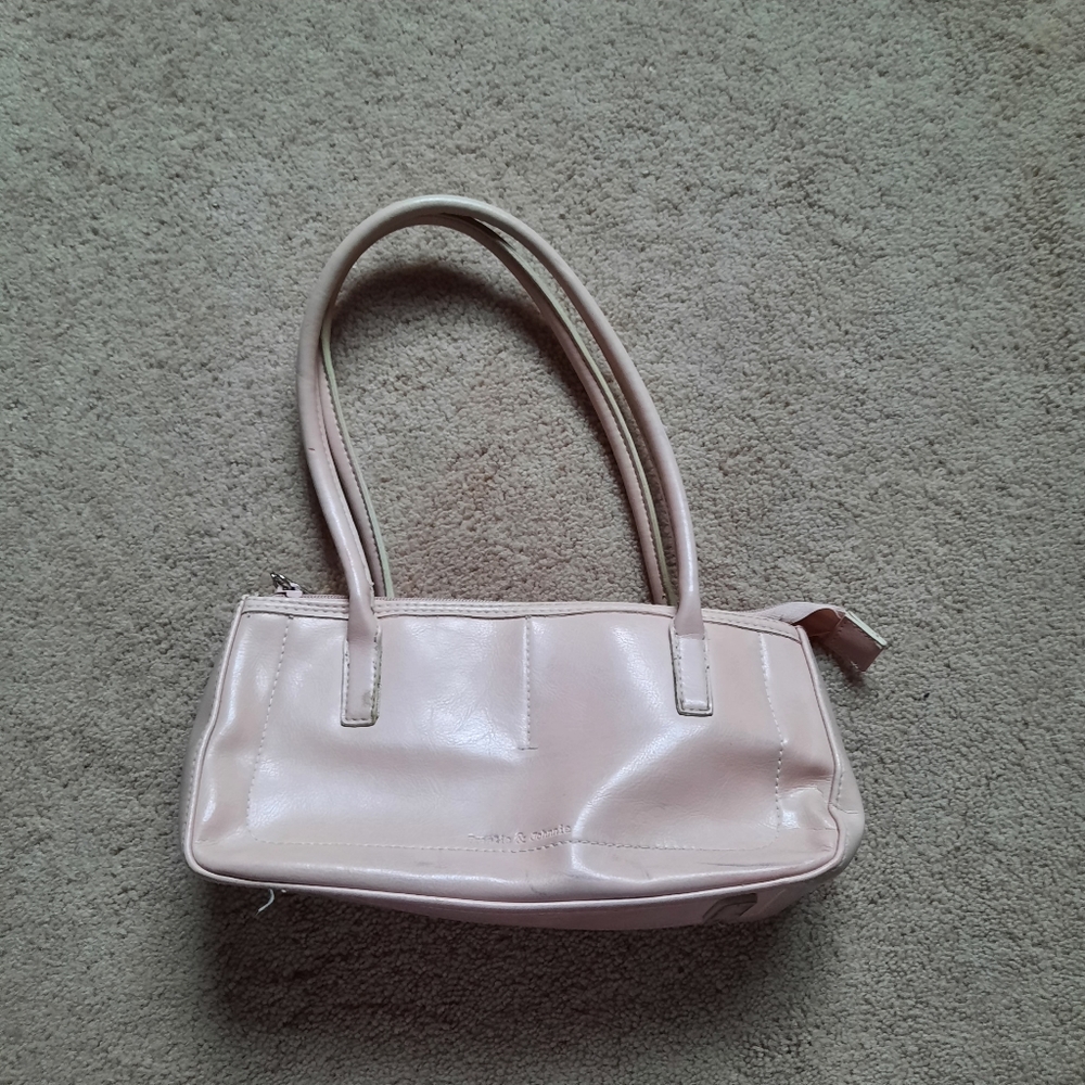Frankie and Johnnie pale pink purse
